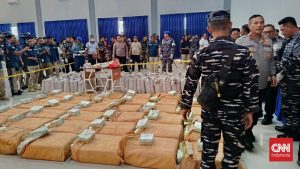 Heboh! TNI AL Sita Narkoba Rp7 Triliun!