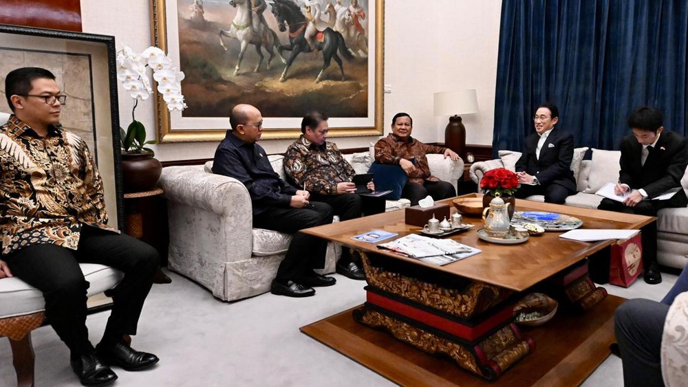 Prabowo Jamu Utusan Khusus PM Jepang!