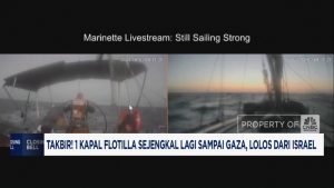 Gaza: Kapal Bantuan Terobos Blokade Israel!