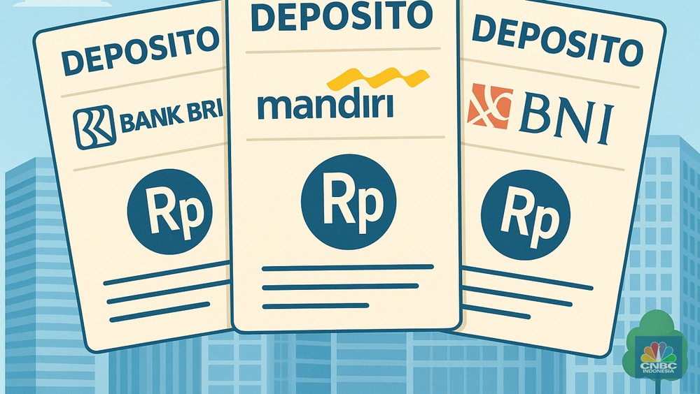 Depo BRI Turun! Cek Bunga Deposito BRI, BNI, Mandiri Oktober 2025