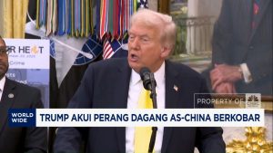Trump Akui Perang Dagang AS-China Memanas!