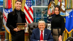 Ronaldo ke Gedung Putih! Ada Apa dengan Trump?