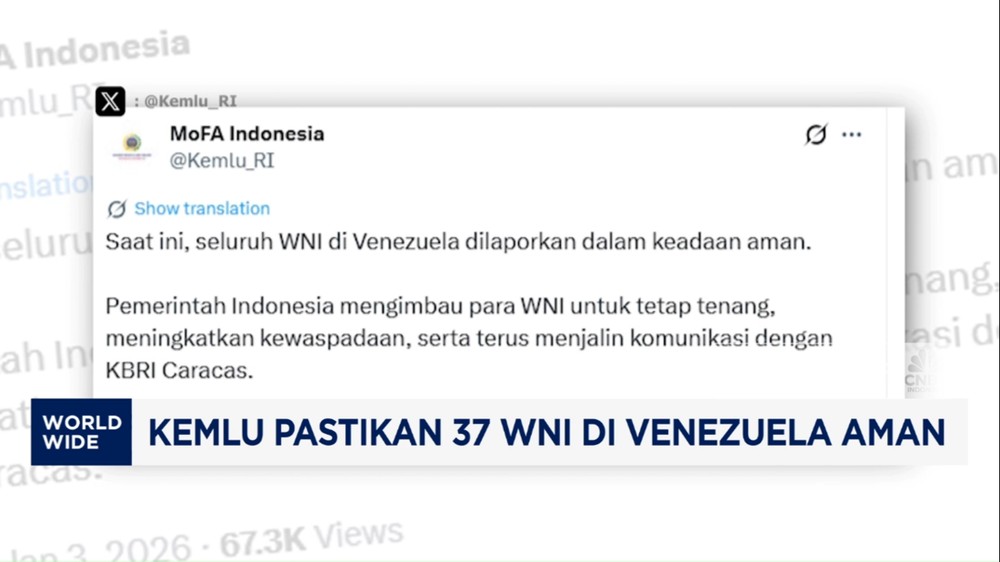 Panik Serangan AS di Venezuela? Ini Kata Kemlu RI!
