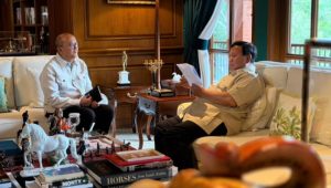 TERBONGKAR! Rosan Bawa Kabar Rp100 T ke Prabowo di Hambalang!