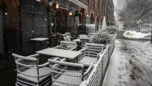 New York Lumpuh Total! Badai Salju Terganas Sejak 2017!