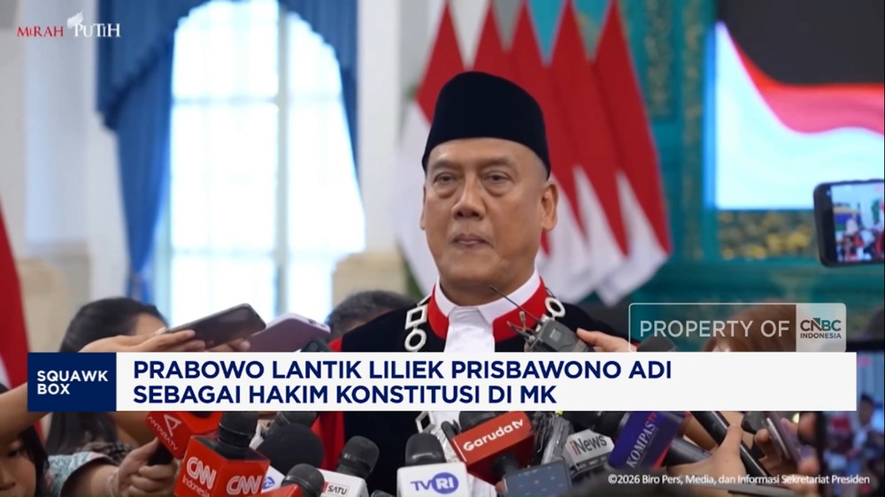 Gebrakkan Prabowo! Sosok Penting Ini Resmi Jadi Hakim MK!