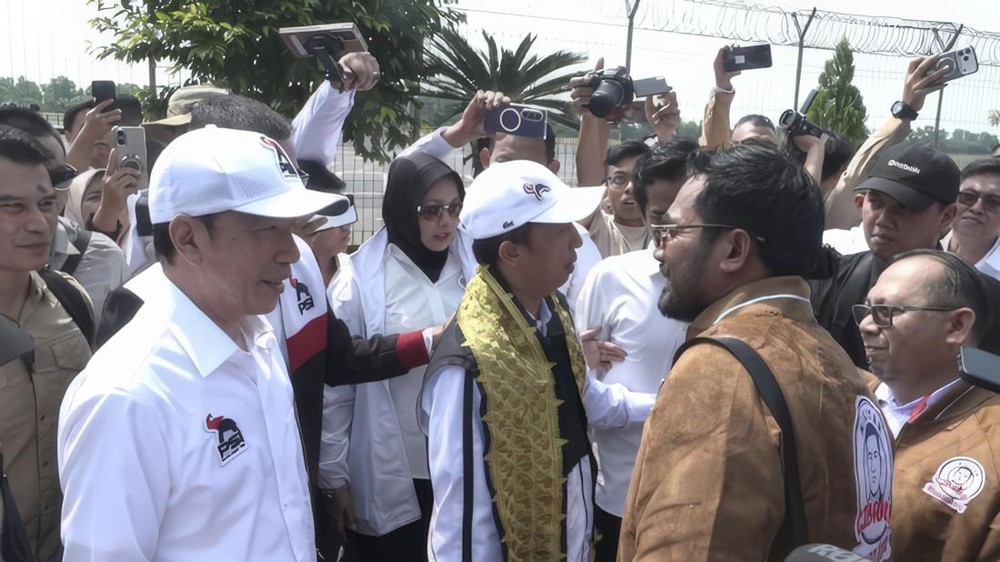 Jokowi Bikin Gempar Lampung Ratusan Relawan Antusias
