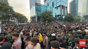 Geger Pengerahan Komcad di Demo Mahasiswa Jakarta
