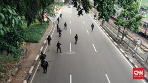 Jakarta Siaga Polisi Ubah Rute Demo Mahasiswa