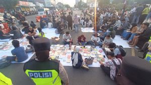 Mahasiswa Banyumas Guncang Purwokerto Dengan Cara Tak Biasa