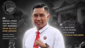 Pengorbanan Heroik Aipda Yudhie Dihargai Kapolri