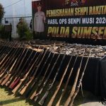 Sumsel Geger Ratusan Senpi Ilegal Tak Berkutik Lagi