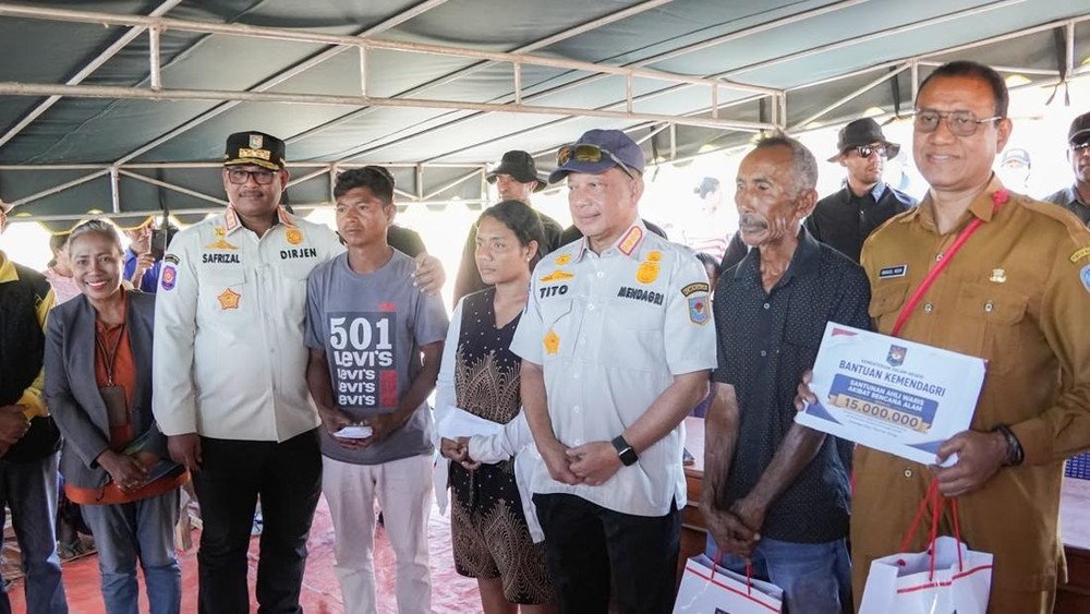 Safrizal Gerak Cepat Kawal Bantuan Gempa NTT