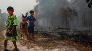 Kalteng Tercekik Asap Penerbangan Pun Batal
