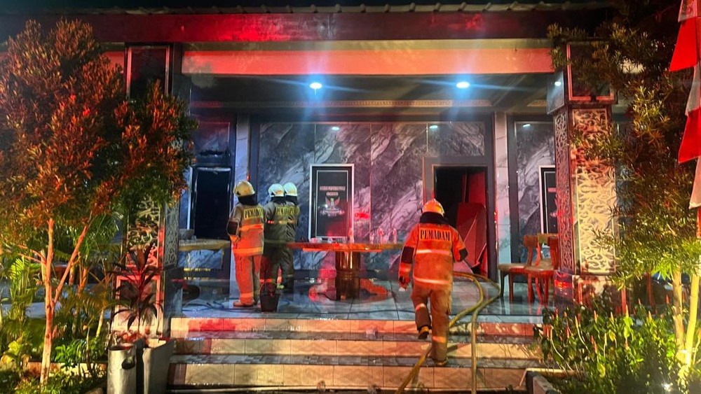 Terkuak Penyebab Kebakaran Posko GRIB Jaya Jakbar