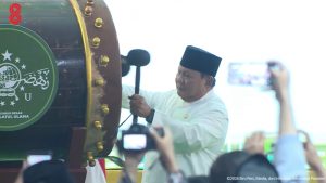Prabowo Tegaskan Peran NU di Penutupan Muktamar