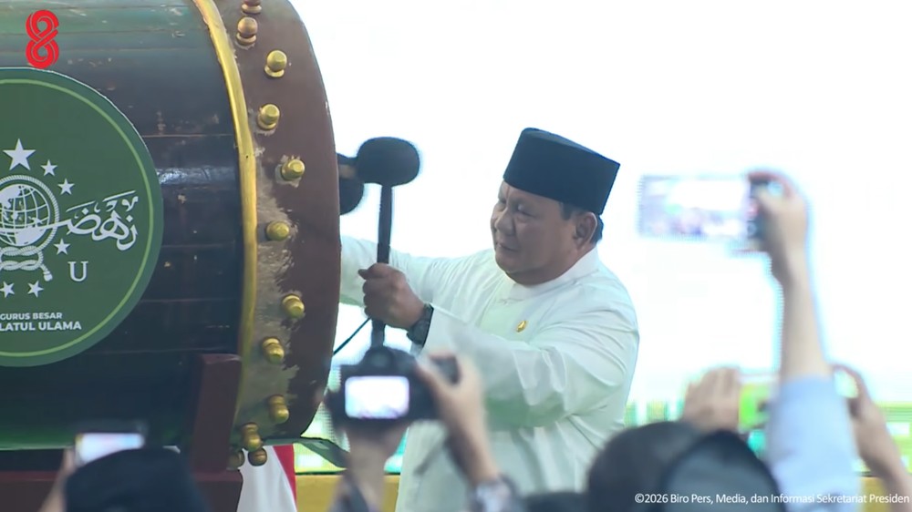 Prabowo Tegaskan Peran NU di Penutupan Muktamar