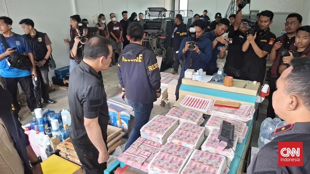 Skandal Uang Palsu Rp36 Miliar Terungkap