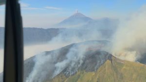 Jatim Mencekam 14 Gunung Terbakar Hebat