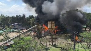 Tragedi Berdarah di Pasar Myanmar