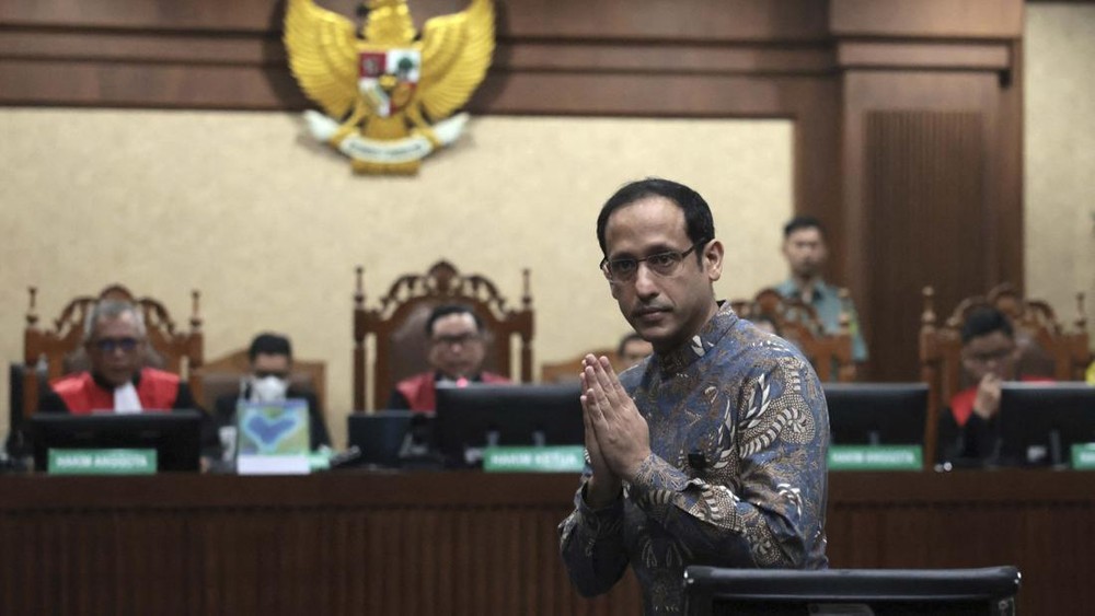Nadiem Makarim Hukuman Dipangkas Ratusan Miliar