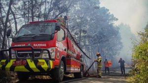 Bromo Merana Api Meluas Jemplang Terancam