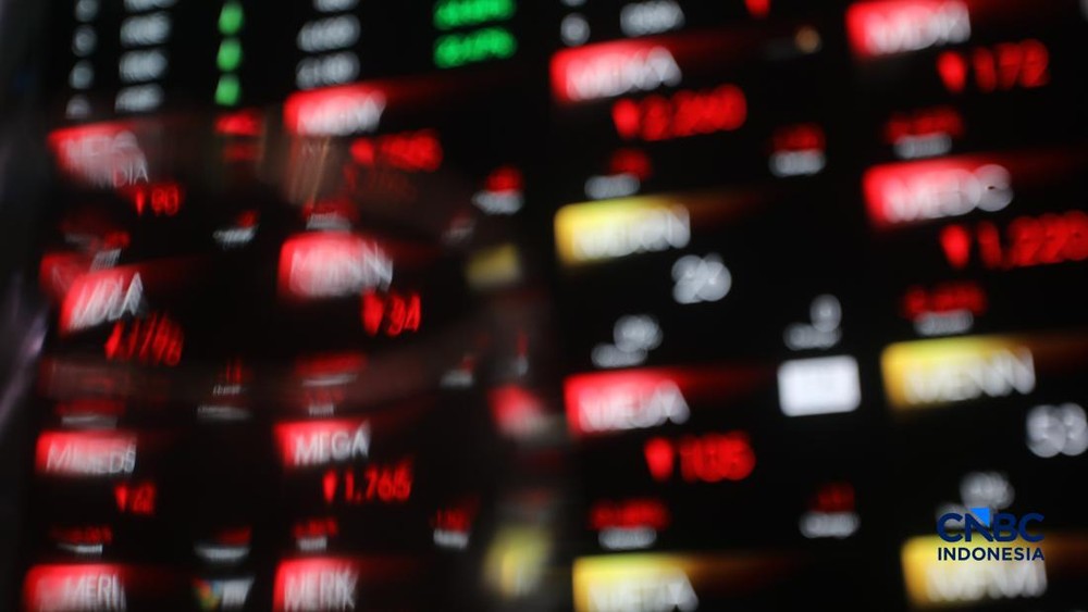 Pasar Saham Merah IHSG Terperosok Tajam