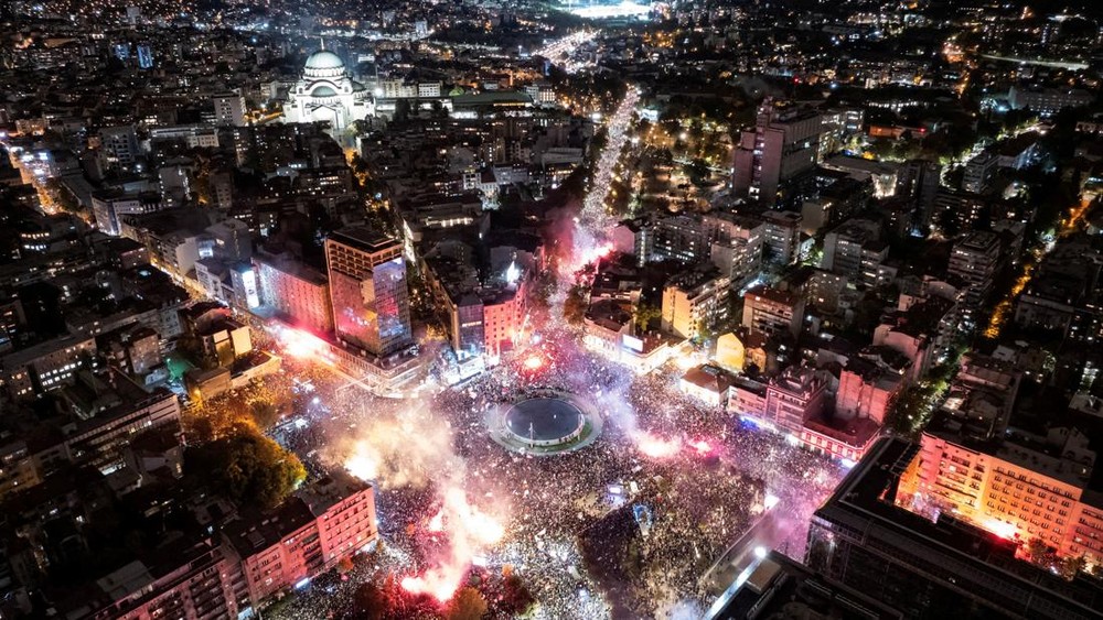 Gelombang Mahasiswa Guncang Politik Serbia