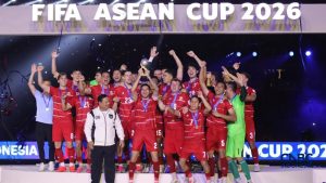 Indonesia Juara ASEAN Cup Prabowo Bangga