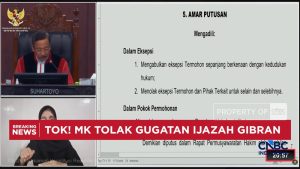 Gugatan Ijazah Gibran Akhirnya Diputus MK