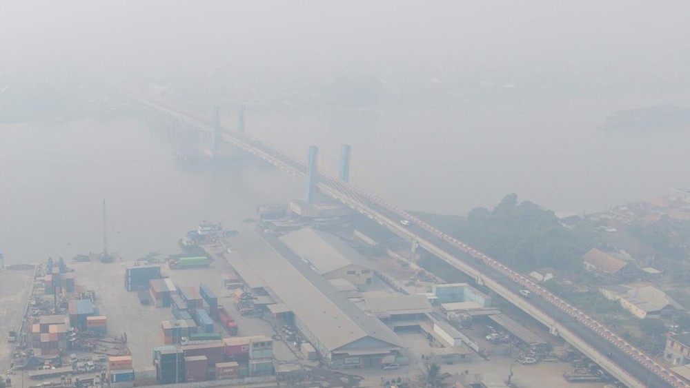 Palembang Tercekik Udara Mematikan BMKG Peringatkan